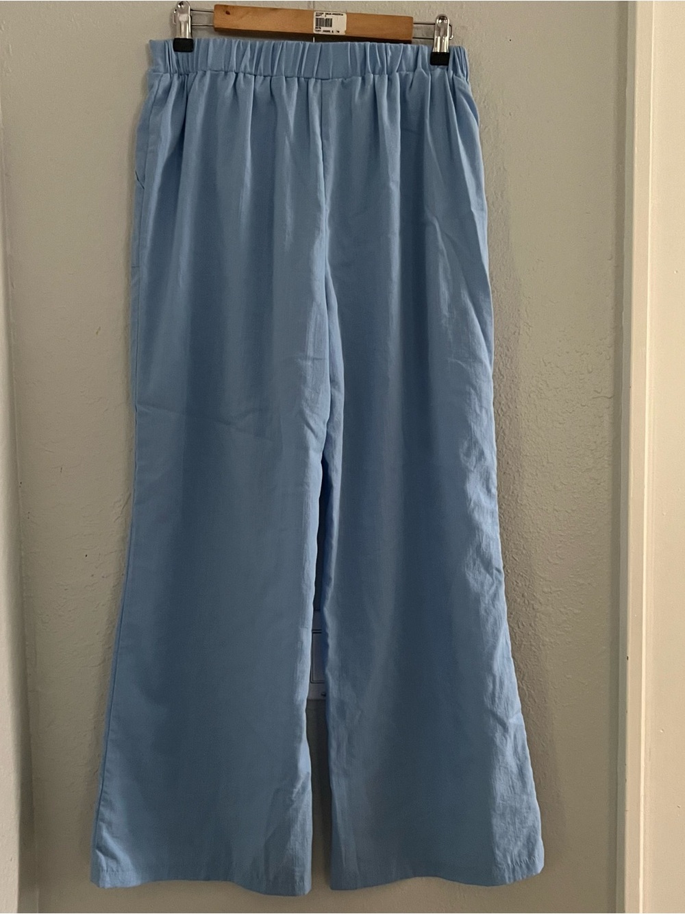 SHEIN LUNE Relaxed Wide Leg Casual Floral Print Lounge Summer Vacation Pants L - Picture 3 of 8